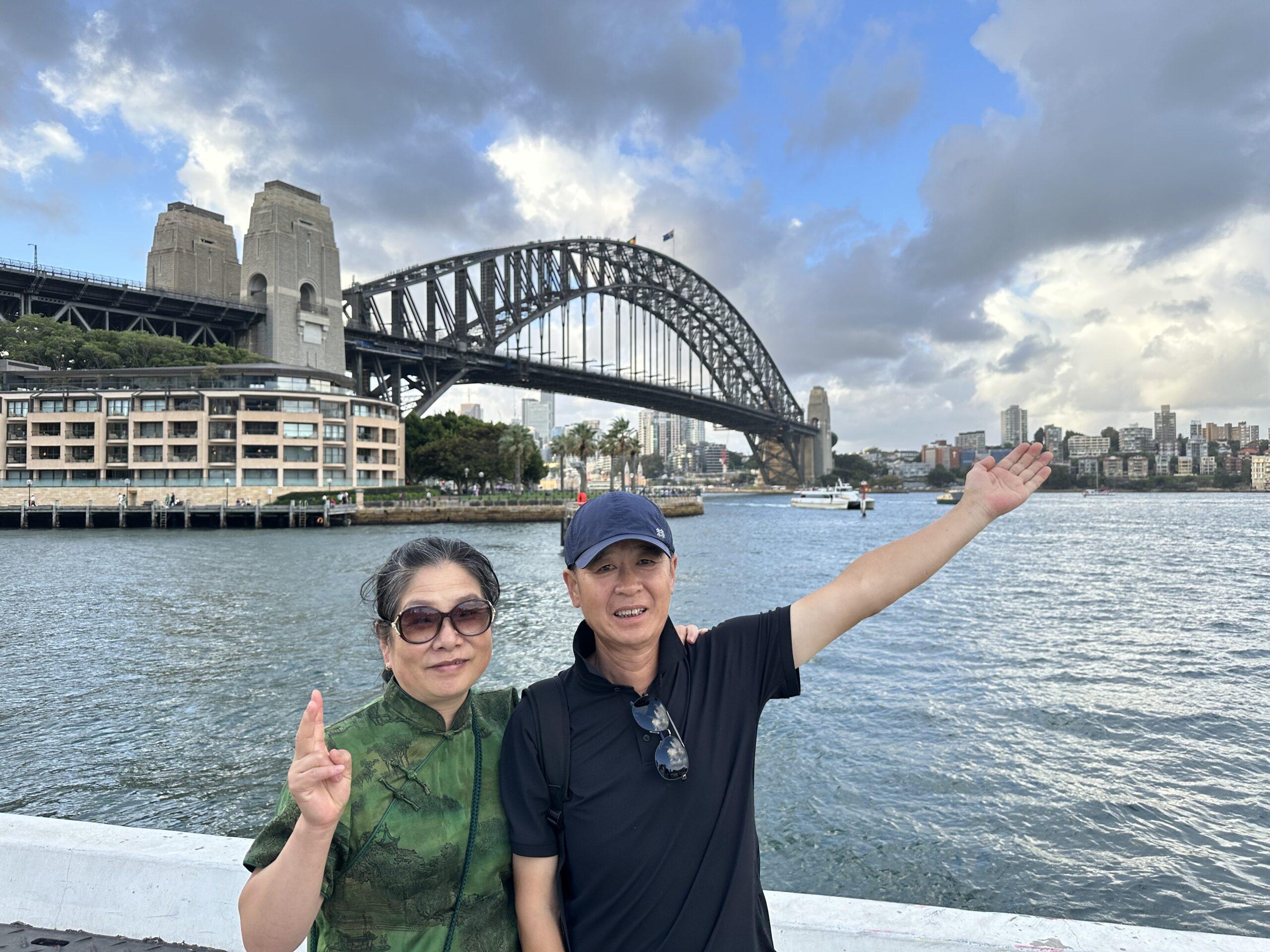 Aunty Mary with Uncle Josh